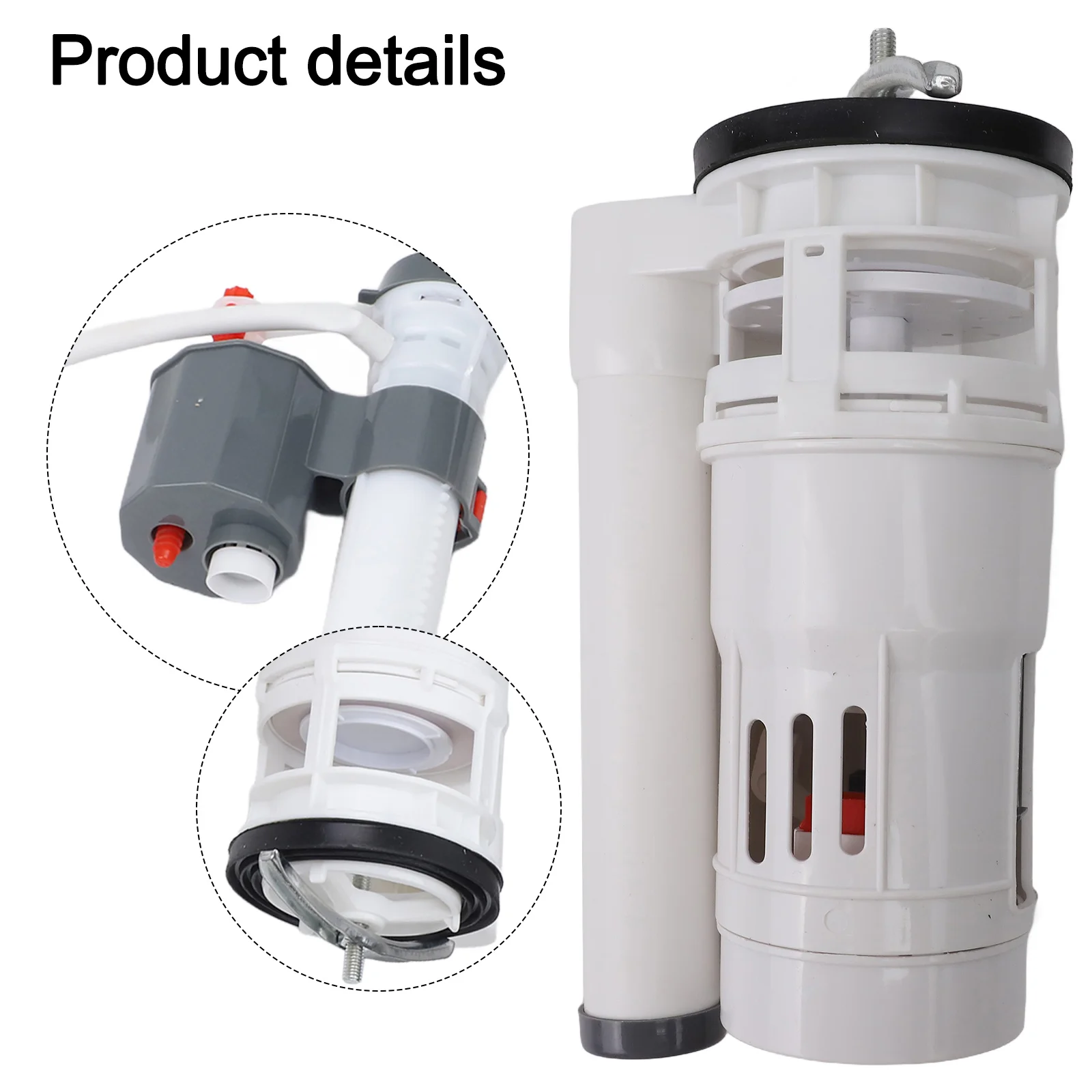 Toilet Tank Kits Cistern Toilet Fill Parts Water Drain Flush Valve Button Set Repair Fittings Bathroom Fixture Toilet  Accessory