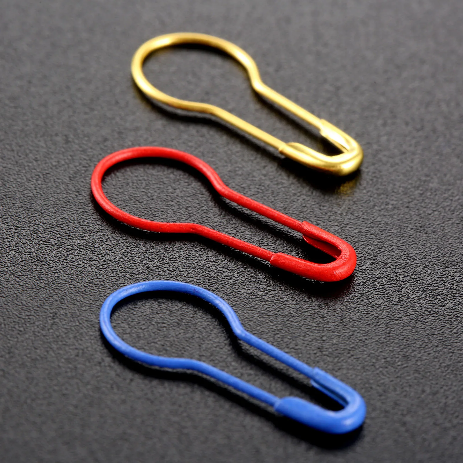 100pcs Colorful Knitting Crochet Locking Stitch Marker Hangtag Safety Pins DIY Sewing tools Needle Clip Crafts Accessories