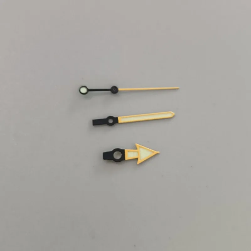 Accessories Yellow Watch Hands Modified Three Hands Suitable For NH35 NH36 Automatic Movement Green Luminous