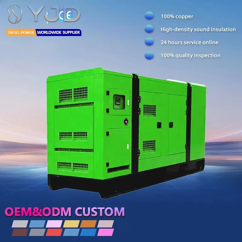 Super Silent Faw Diesel Generator 50KW Open Frame ATS 1800 RPM Genset for Sale