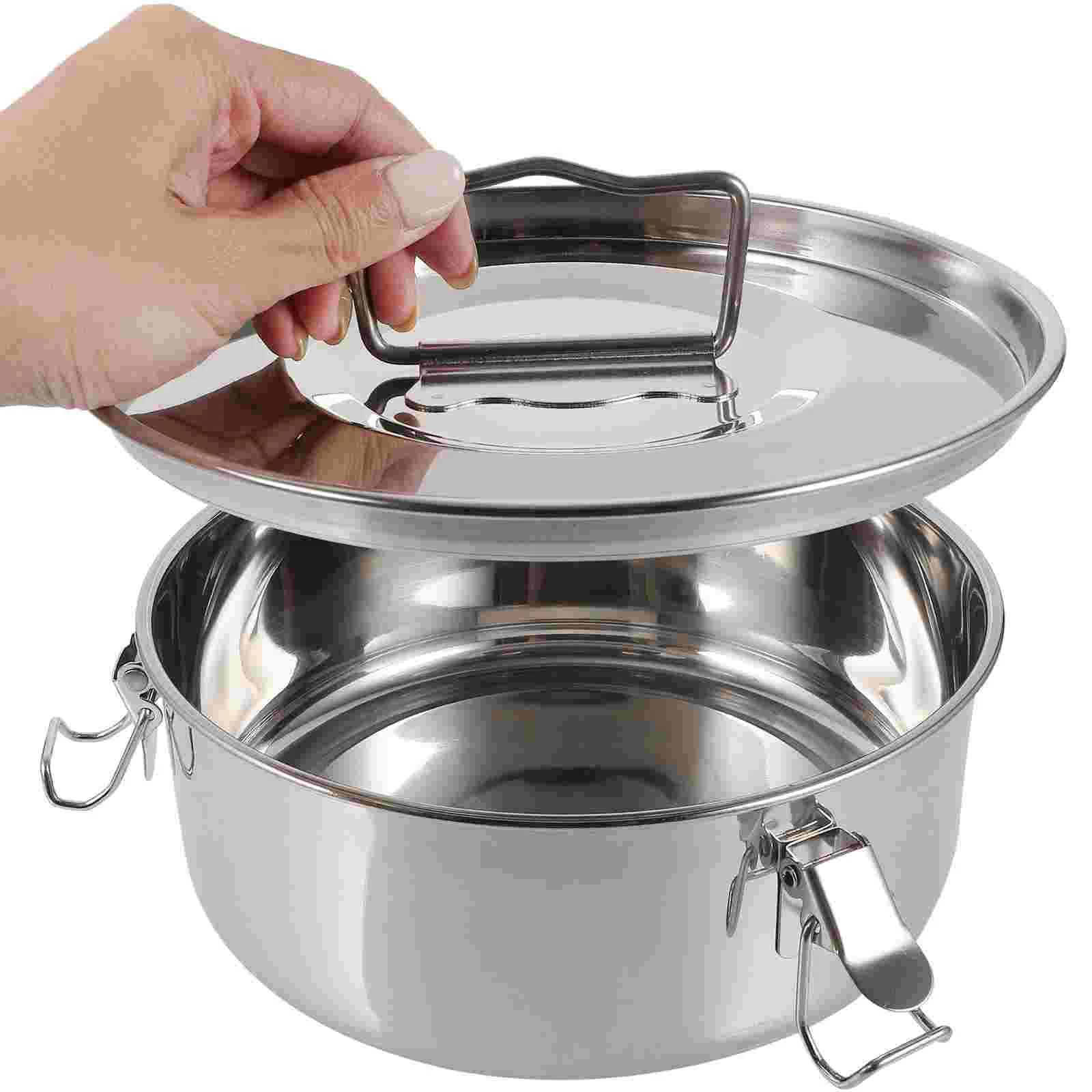 Steam Grid Mold Stainless Steel Flan Baking Supplies Kitchen Cookware with Lid Steamer