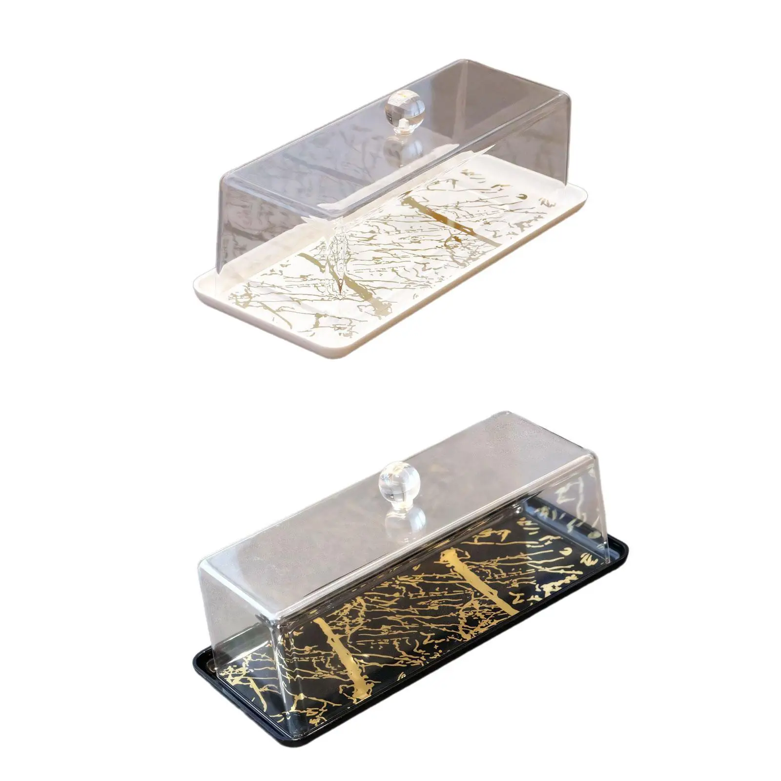 

Cake Stand with Cover Cake Serving Tray for Centerpieces Wedding Celebration