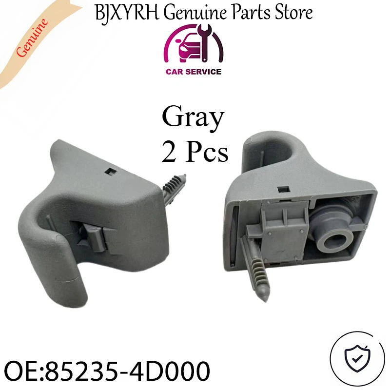 

852354D000 2 шт. серые крепления для солнцезащитного козырька для Hyundai Sonata YF I45 2011-2014, Accent 2006-2007, OPTIMA 2006-2010, OEM 85235-4D000