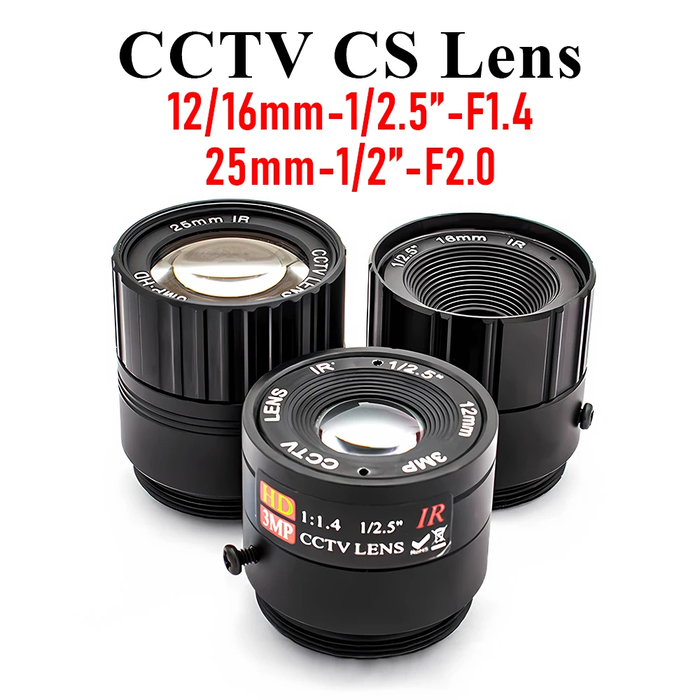 CS Mount Lens 1/2.5