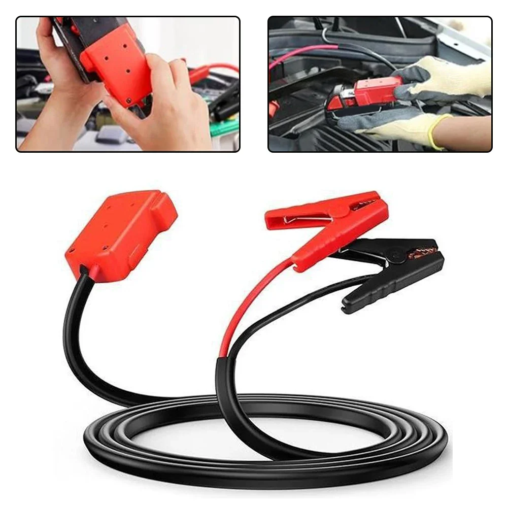 7081215 For Jumper Cables For Jump Charger 18v Battery 30A Starter Starter Car Starter For Most Cars ABS+Aluminum Car Boost Cabl