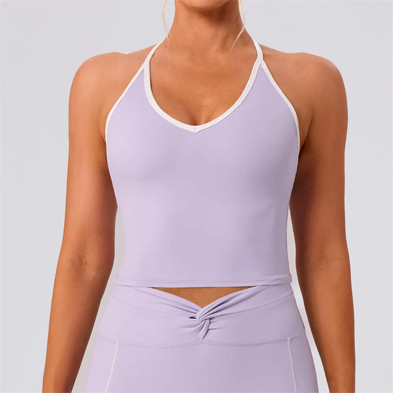 

TRY TO BN Спортивный жилет, топ для йоги, нижнее белье контрастного цвета, фитнес-нагрудник, тренировочный бюстгальтер для тренировок, плотный женский тренажерный зал, женская одежда