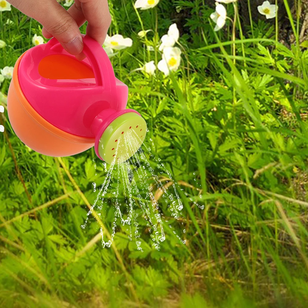 2 قطعة مسقاة للأطفال حمام الشاطئ لعبة للأطفال الطفل بخاخ الماء البلاستيك رذاذ وعاء الطفل اللعب الصيف بركة حديقة في الهواء الطلق