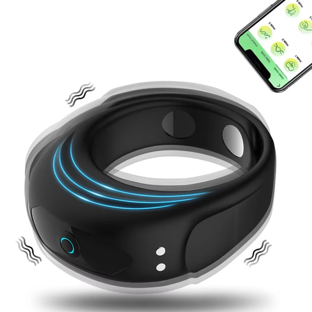 APP Controlled Vibrating Ring for Enhanced Intimacy
