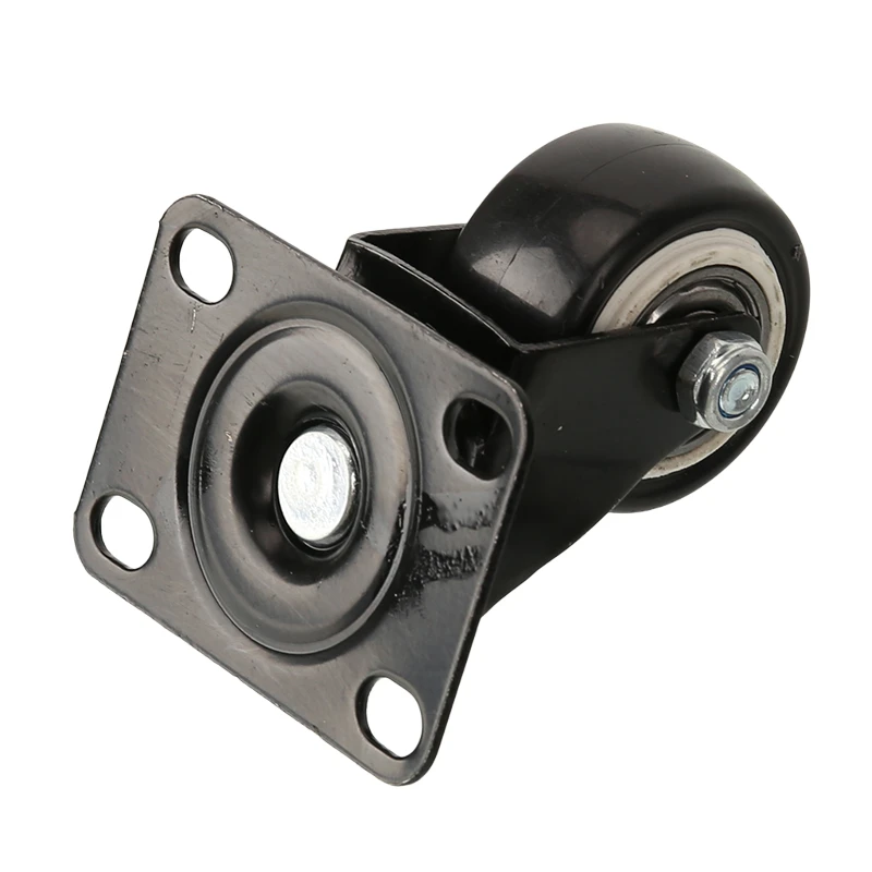 1.5-Inch Gold Diamond Universal Wheel with Small Brake Pulley Silent  Casters Designed for Light Equipment Instruments