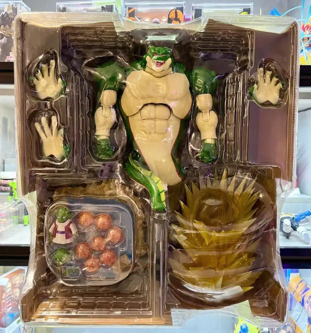 

В наличии: Набор Bandai SHF Dragon Ball Z Бронга и Дэнди, Намекянский Шенрон, фигурка 1/12, 28 см, коллекционный подарок