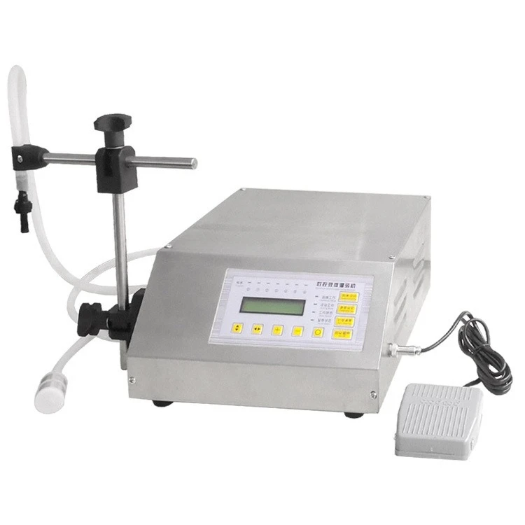 Reinforced GFK-160 semi-automatic numerical control filling machine, liquid filling machine, mineral water filling machine