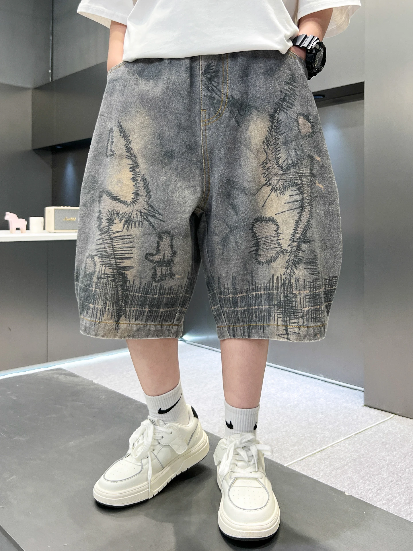 Pantaloni in denim sottili e l - Summer Clothing Drawing For Kids recensione e prezzo