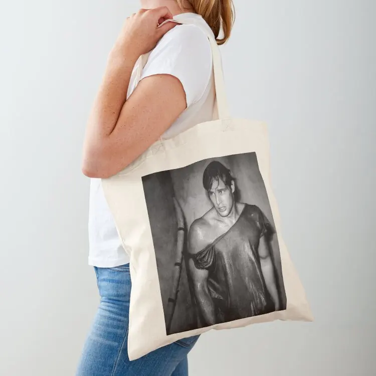 Bolso de mano Marlon Brando 1951, bolso de compras con logo, bolso de mano ecológico plegable