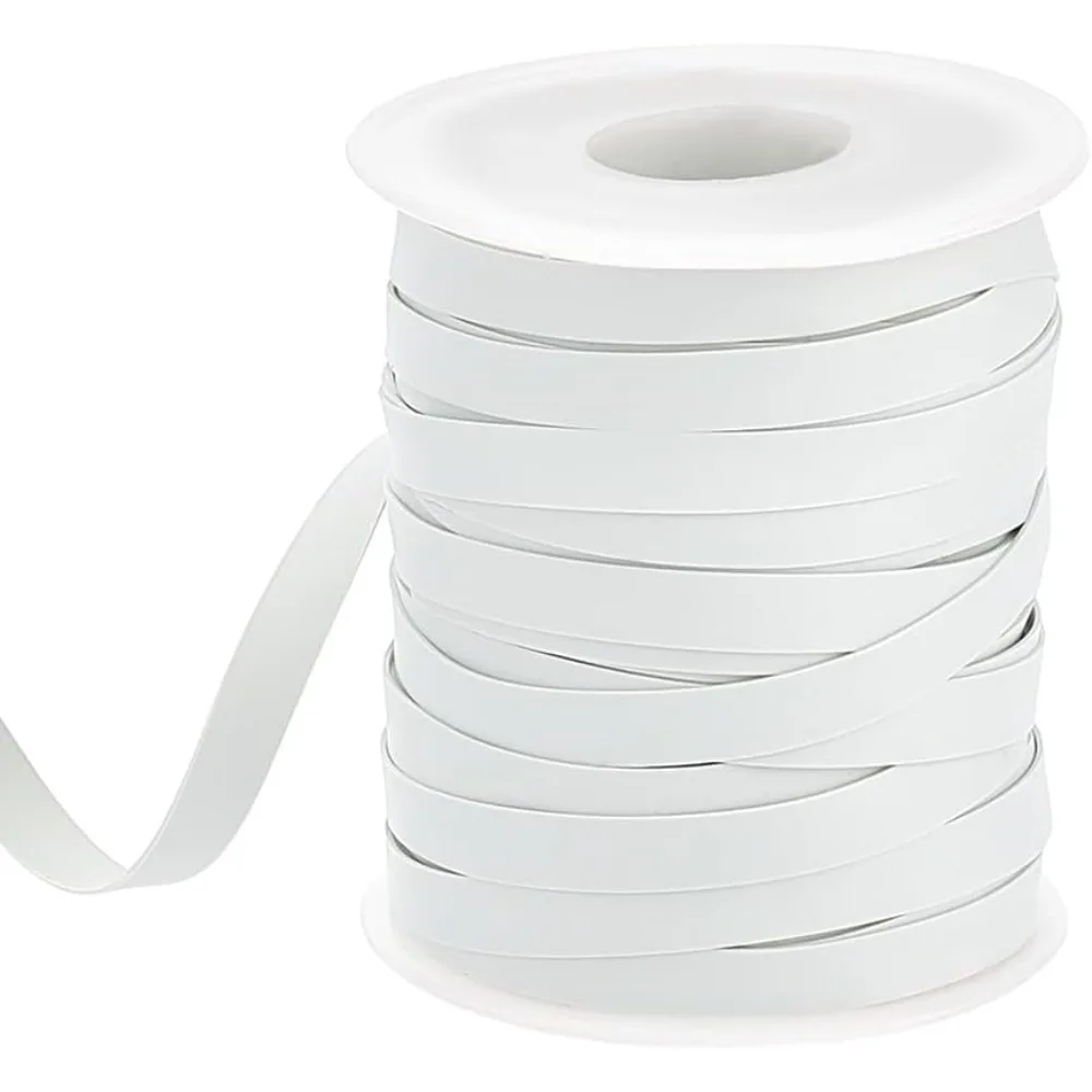 30 Yards maillots de bain en caoutchouc bande élastique 6mm de large bande élastique blanche bande plate de natation bande de caoutchouc bande de caoutchouc élastique accessoire de natation