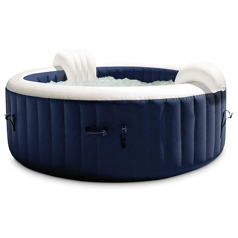 Hot Selling Outdoor Family 6 Person Inflatable Round Spa Hot Tub