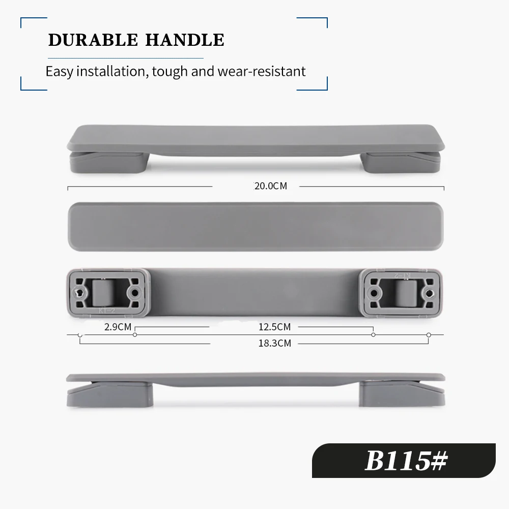 Gepäck Hardware Koffer Reparatur Teile Griff Reise Fall Pull Koffer Hand Tragen Allgemeine Griff – Detail 13