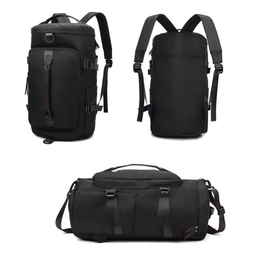 Multifunctional Large Capacity Travel Duffel Bag with Shoe Pocket Oxford Luggage Handbag Waterproof Tote Carry On Backpack