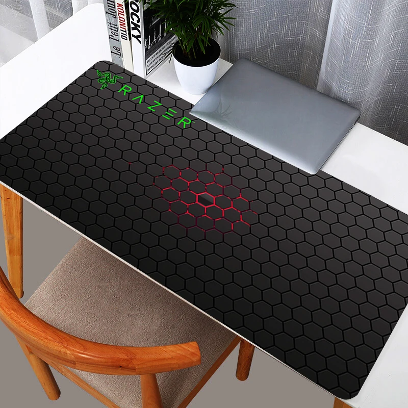 RAZER Large Mouse Pad Gamer Keyboard Mousepad Pc Computer Desk Mat Gaming Pad Mouse Mats office fashion Mouse Pads