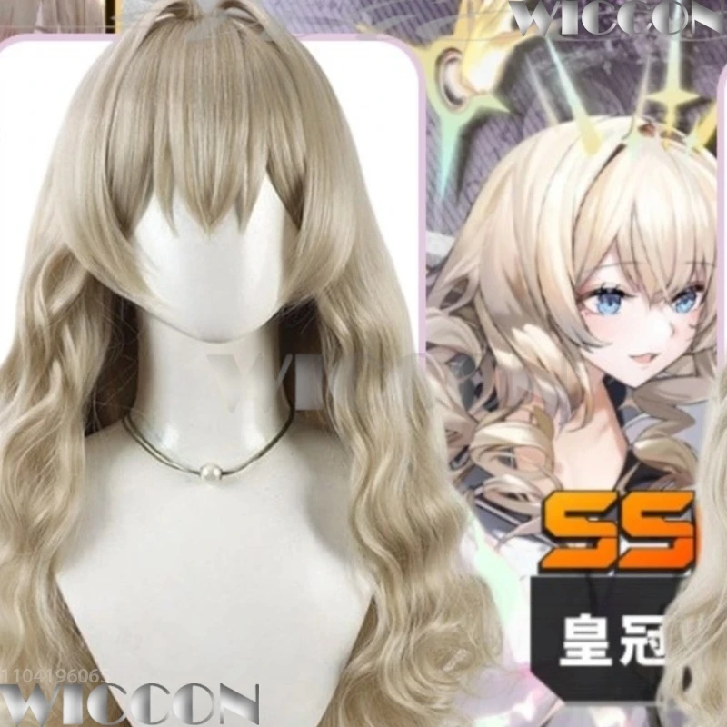 

Парик для косплея GODDESSS: Корона, Длинные Волнистые Волосы, Светло-Золотистый, Синтетический, для Хэллоуина, Навидада, Карнавала. Новинка!