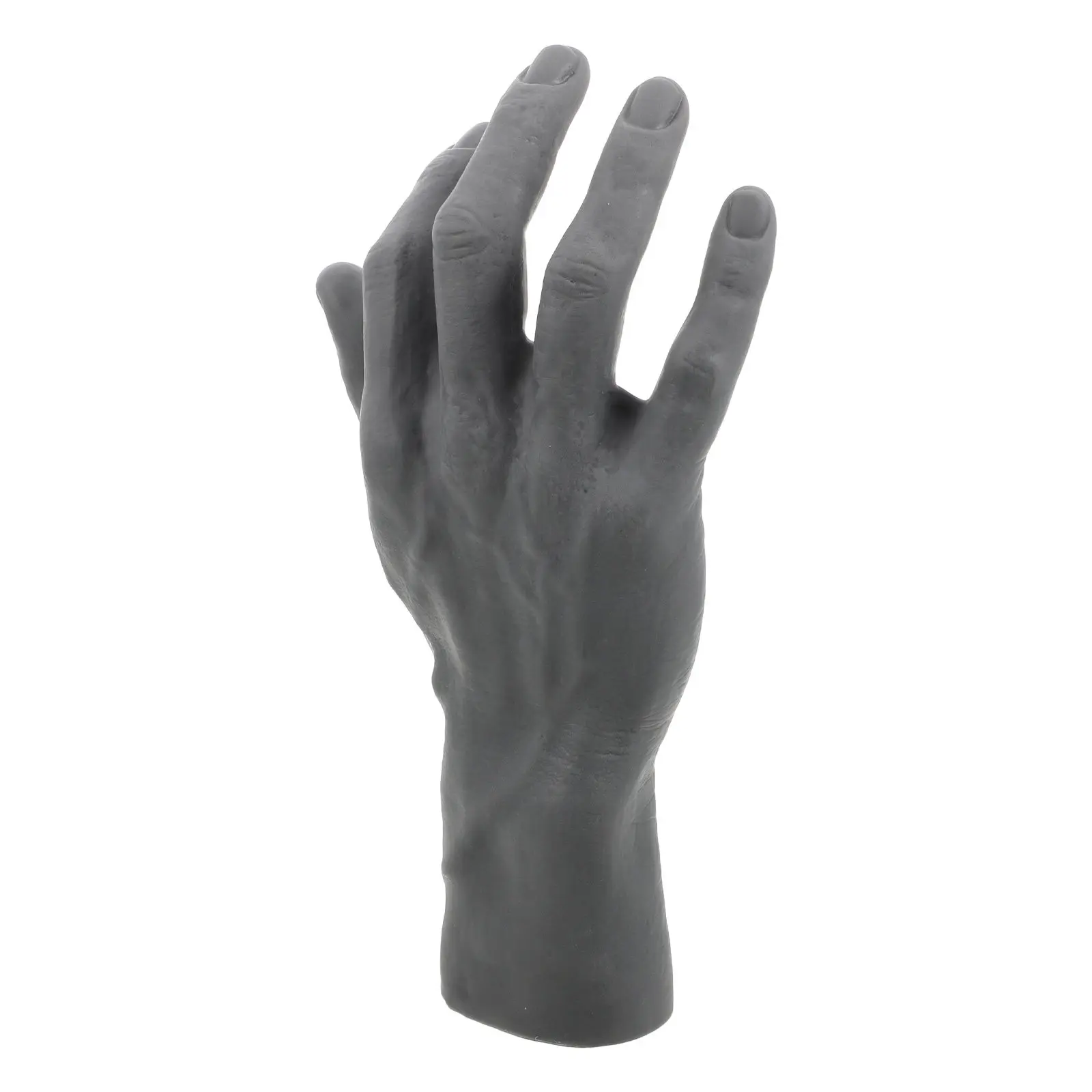 Male Right Hand Mannequin  Pvc Fake Hand Model Prop Jewelry Display Stand For Rings Watch Gloves Hands Drawing Model