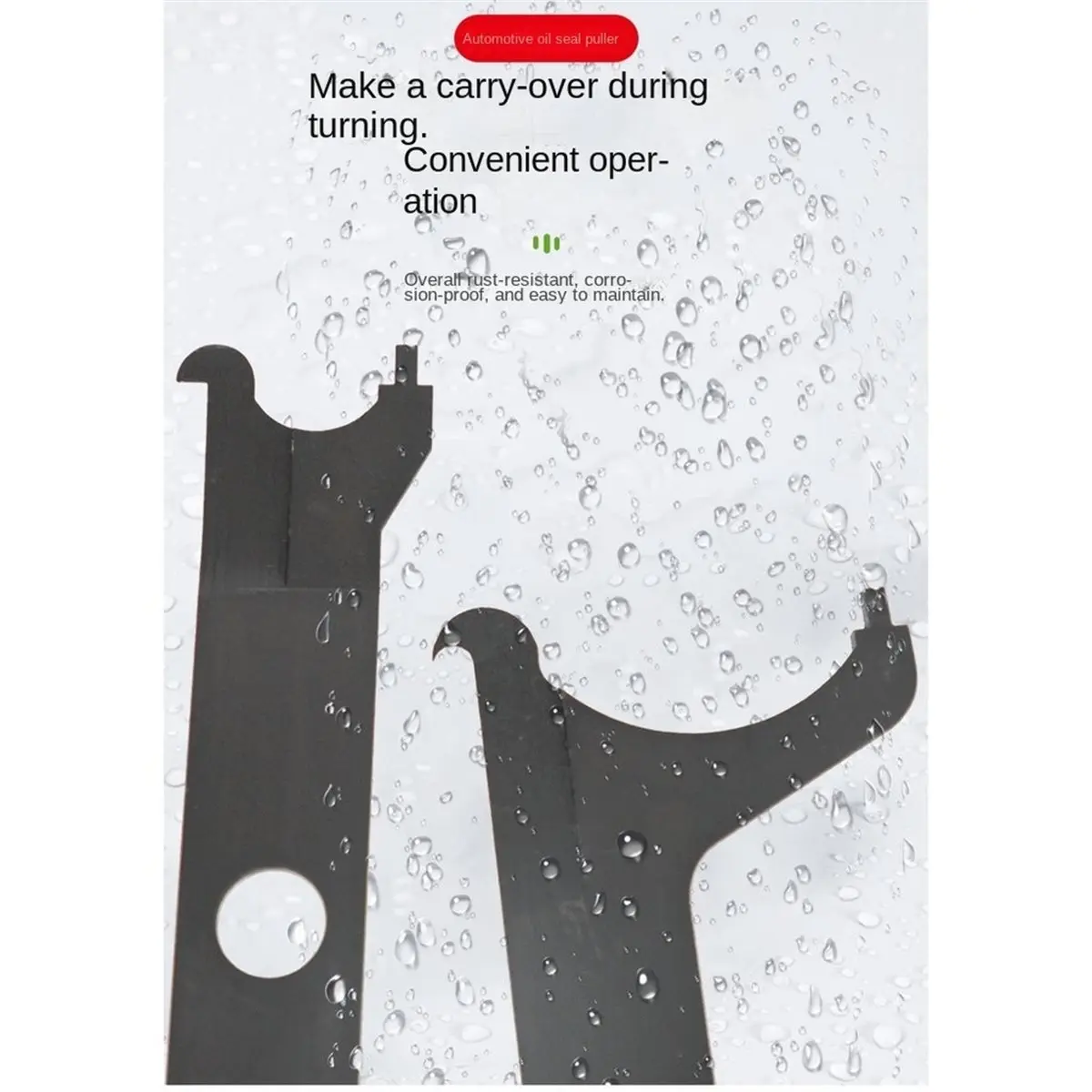 Compatible Transmission Oil Seal Puller Seal Removal Puller Hook Tool Auto Repair Anti Leaks Accessories for Cars SUV Light Truc