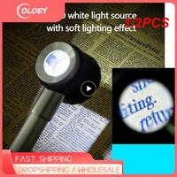 1/2PCS Magnifier 45X dermatoscope handle smooth clear vision with measure Scale 45X type B bigger vision with UV light
