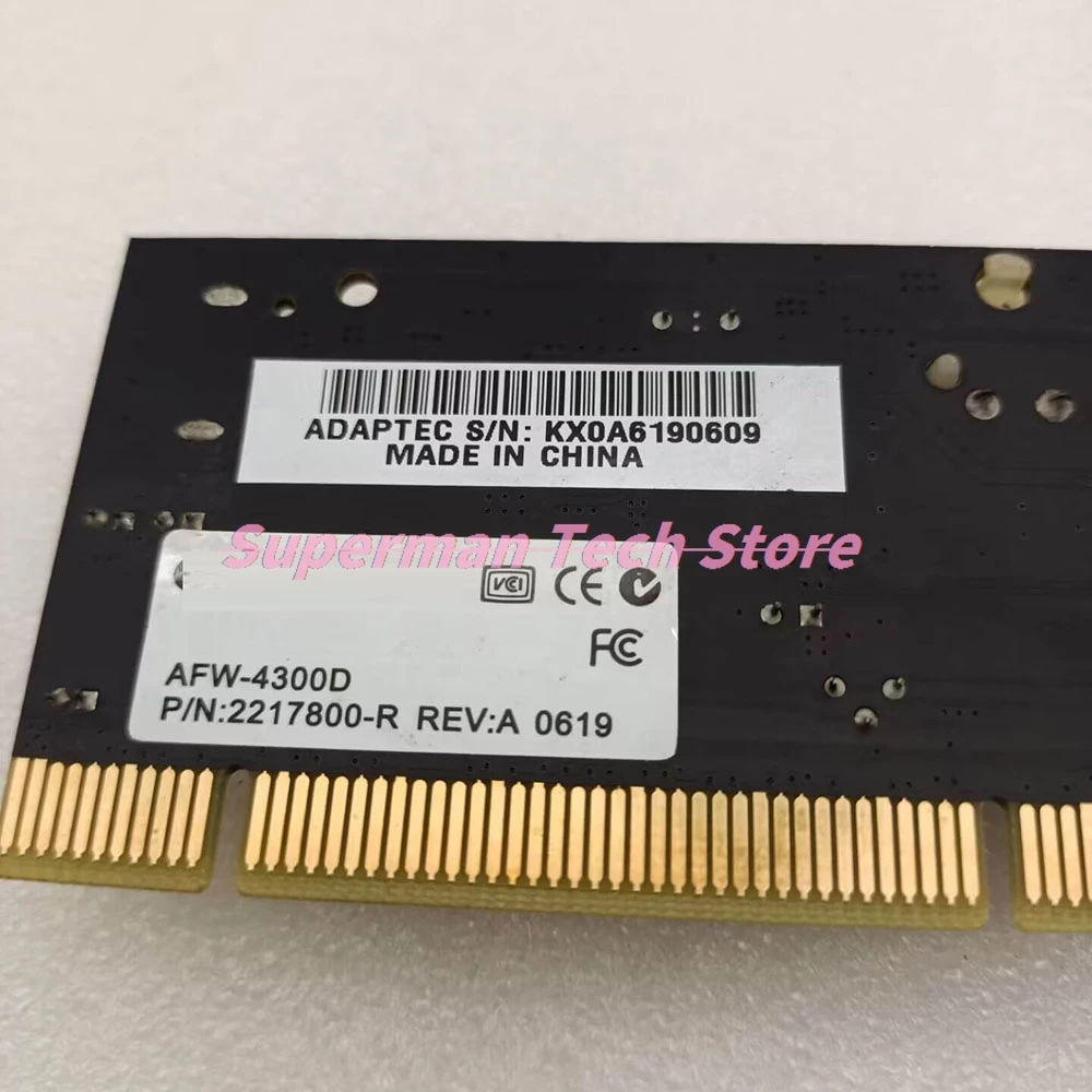 AFW-4300D AFW-4300D SH94V-0E248779 Industrial Camera Vision Acquisition Card 1394B AFW-4300