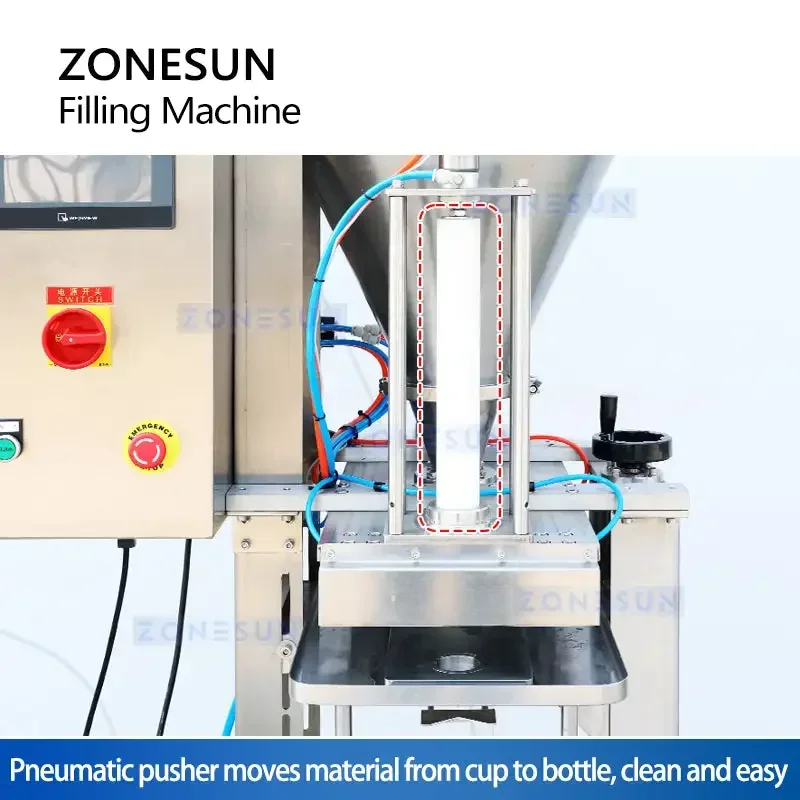 Relleno semiautomático ZONESUN ZS-GTSC1 para encurtidos, chucrut y Danmuji