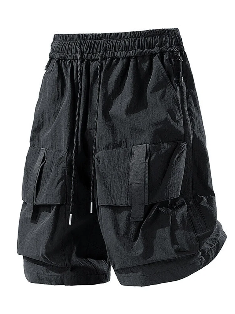 

American Functional Qui Dry orts Men Summer Trendy Loose Straight Leg Five orts Outdoor Sports Casual Workwear Pants