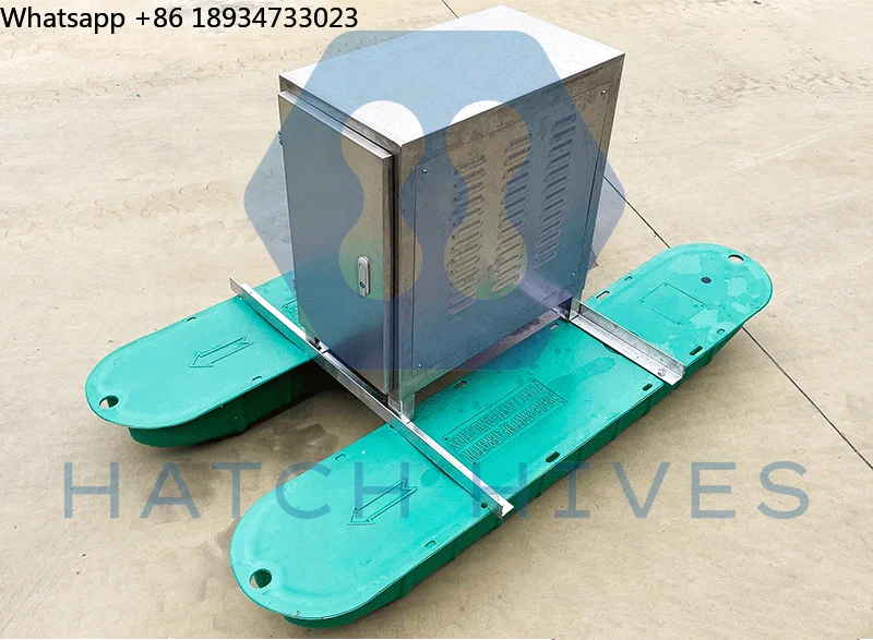 Newest 1.5KW Submersible Floating Aerator Nano Bubble Generator for Aquaculture High Efficient Oxygen Supply