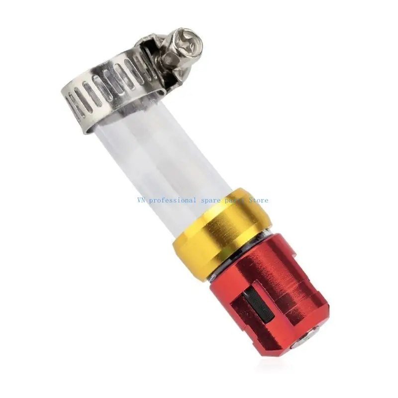 41XA Stylish Alloy Air Filter Drain Plug with Antirust Treatments For Motorcycle Aesthetic Enhancement Offroads Track Riding