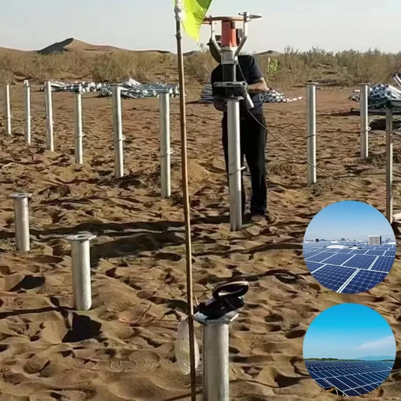 Mini Ground Screw Electric-Driver/Electric Ground Screw Pile Driver for Photovoltaic System