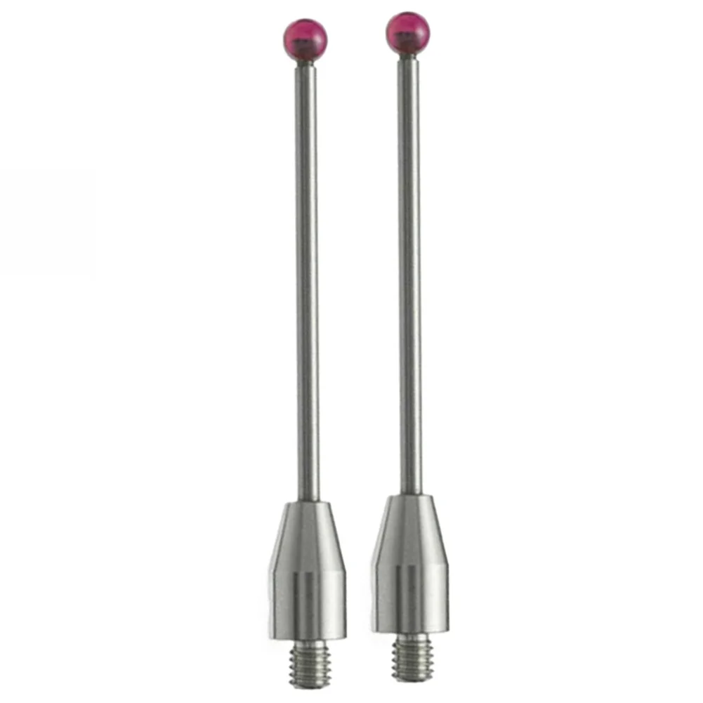 2pcs CMM for touch Probe Styli A-5003-4797 Thread 2mm Ball 50mm Long CMM for stylus Steel 50mm Length CMM Machines Parts