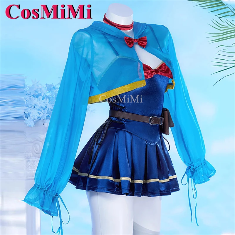 CosMiMi أنيمي لذيذ في الزنزانة مارسيل دوناتو تأثيري حلي الحلو ملابس السباحة الشاطئ واقية من الشمس الشاش معطف الصيف ملابس السباحة جديد