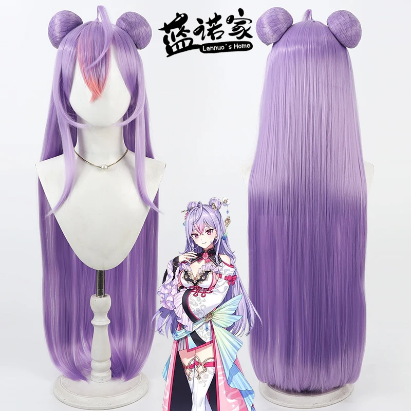 

NIJISANJI Virtual YouTube Kinano Kotoha Cos Косплей Парик Хэллоуин Карнавальная вечеринка Опора Синтетические волосы Термостойкое волокно