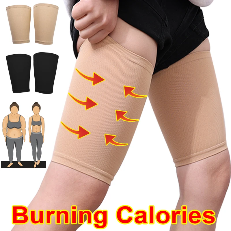 

Buring Calorie Weight Loss Leg Shaper Pressure Calf Thigh Stretch Socks Women Slim Thigh Shapewear Sock Cellulite Fitness Warmer