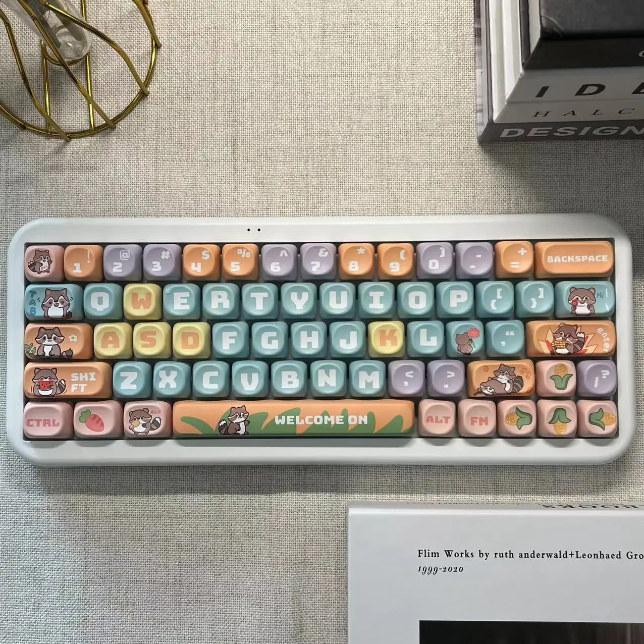 

Колпачки для клавиш MOA PBT, 126 клавиш, колпачки для сублимации, механическая игровая клавиатура без подсветки, красочные персонализированные колпачки для клавиш на заказ