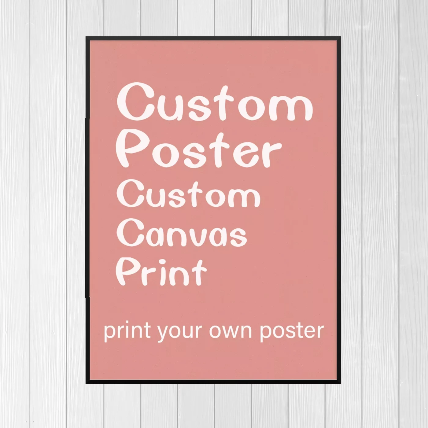 1pc Personalized Photo Customization Create a Custom Poster for Your Loved Ones' Birthdays Home Living Room Decorative Art