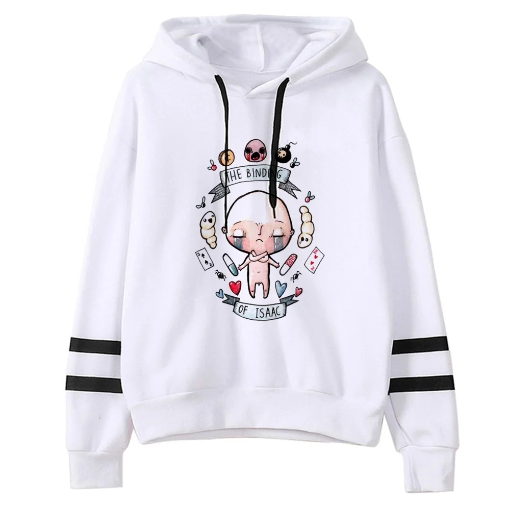 the Binding of Isaac womens hoodies fashion tops cartoon 2026 ladies clothes vintage Casual Women Loose