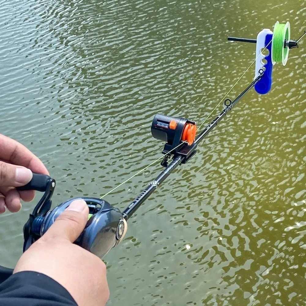 0-999M Range Fishing Line Counter Portable Design Digital Display Length Measurement Tool Line Measurement High Precision