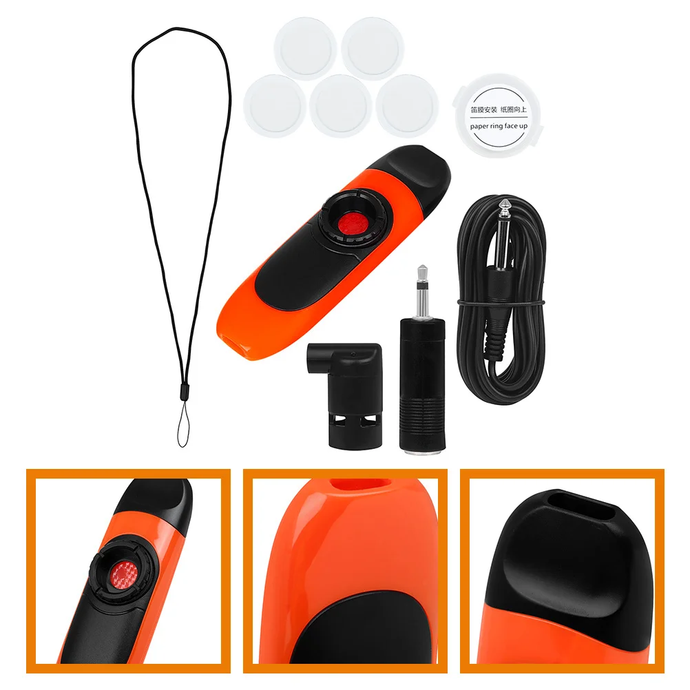 

1 Set Electric Kazoo Professional Instrument With Adapter Diaphragms Clear Sound Kazoo For Kids Musical Instruments For Kids