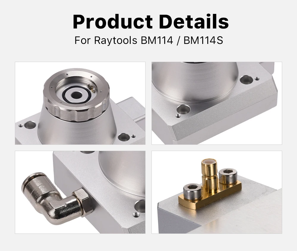 Cloudray bm114s laser kopf düse stecker typ a & b keramik holider ersatz zubehör für ray tools bm114s laser kopf – Detail 3