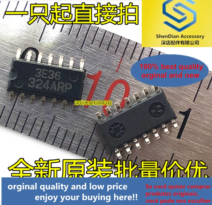 10pcs only orginal new HA17324A 17324 Linear Amplifier 324ARP SMD SOP14
