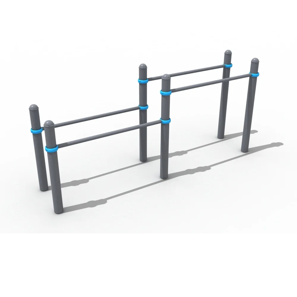 

Amusement Park Outdoor Fitness Double Parallel Bars Shoulder Exercise Street Workout Gym Fitness Equipment for Adult