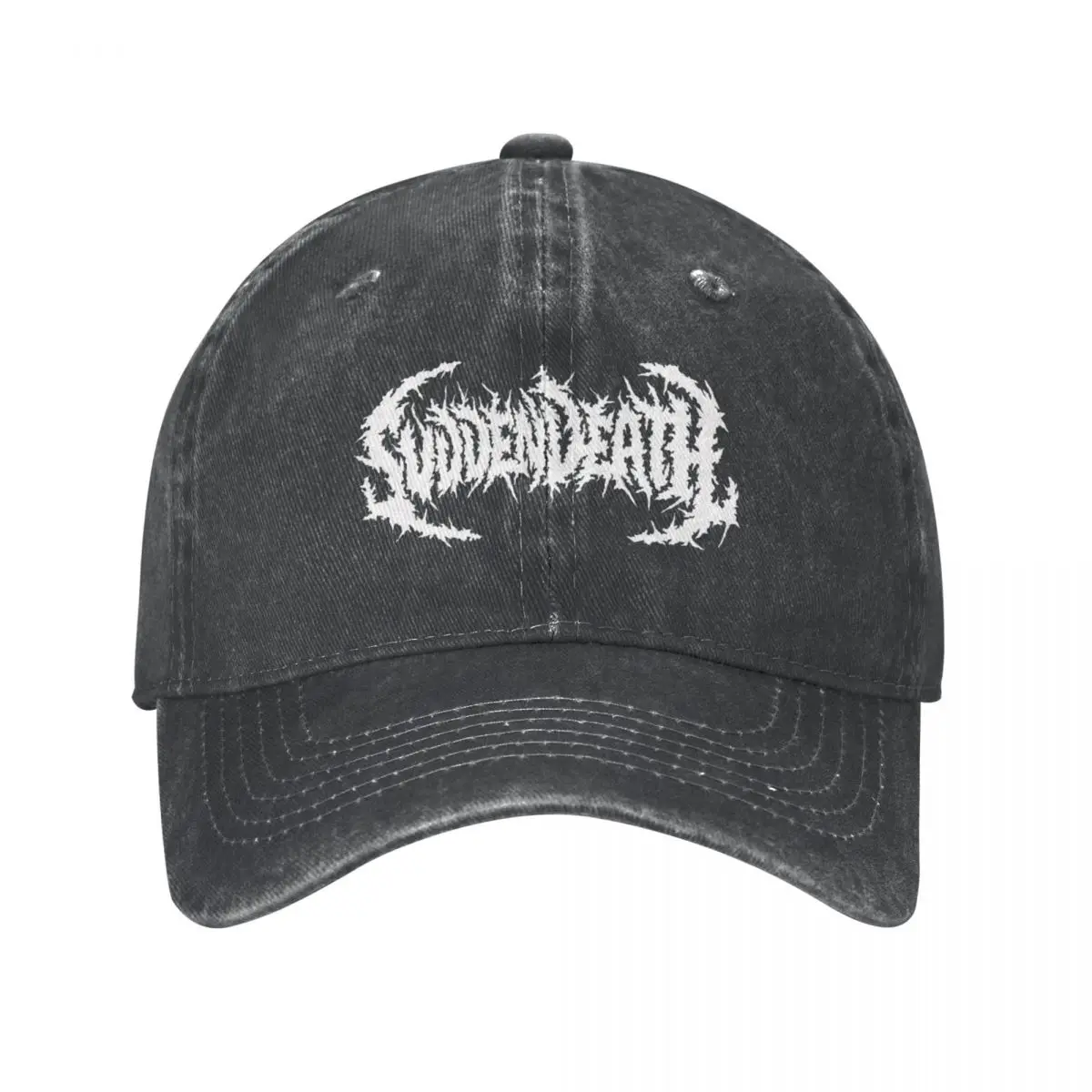 svdden Death merch, svdden Death archdemon logo Cowboy Hat derby hat New In Hat Rugby Sports Cap Girl Men's