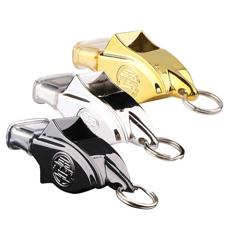 

130 Decibels High Frequency Dolphin Whistle Outdoor Sports Basketball Football Training Match Referee Whistle Cushioned Mouth