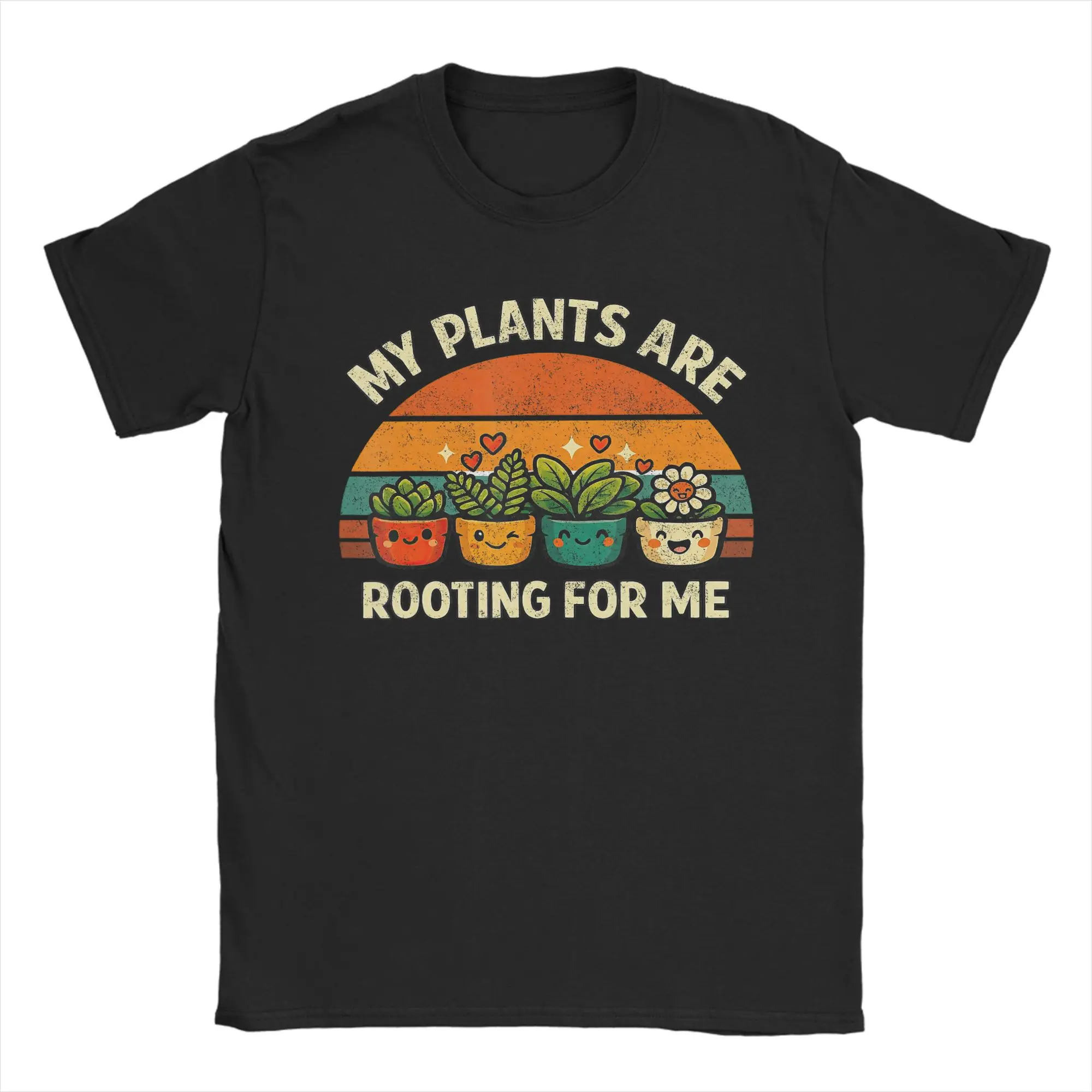 I Garden Because I Can Funny Plant Gardening Canning Lover T Shirts Men Funny T-Shirts Round Neck  Tees Short Sleeve Tops Summer