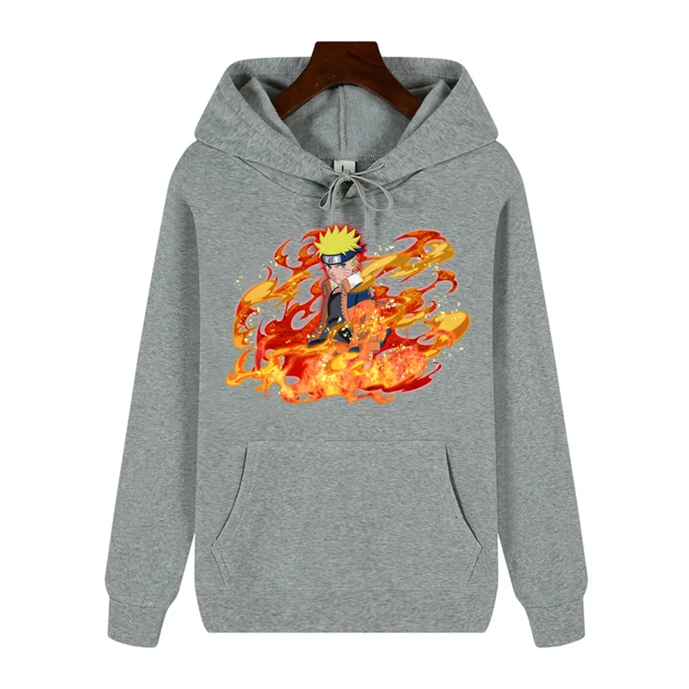 

Naruto Hoodie Fashion Pattern Printing Autumn and Winter Comfortable Soft Men's High Quality Casual Fashion Street Hoodies