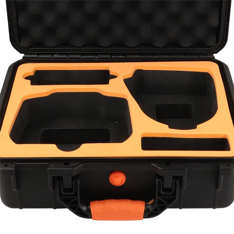 جديد! حقيبة حمل آمنة مقاومة للماء من Sunnylife لـ DJI Flip Drone صندوق تخزين السفر المحمول مع حقيبة يد بمقصورات البطارية