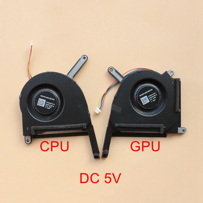 New Original Laptop CPU GPU Cooling Fan For Asus TUF Gaming F15 FX507 FX507Z FX507ZM FA507R FA507RE FA707R FA707RR FX707Z 12V 5V